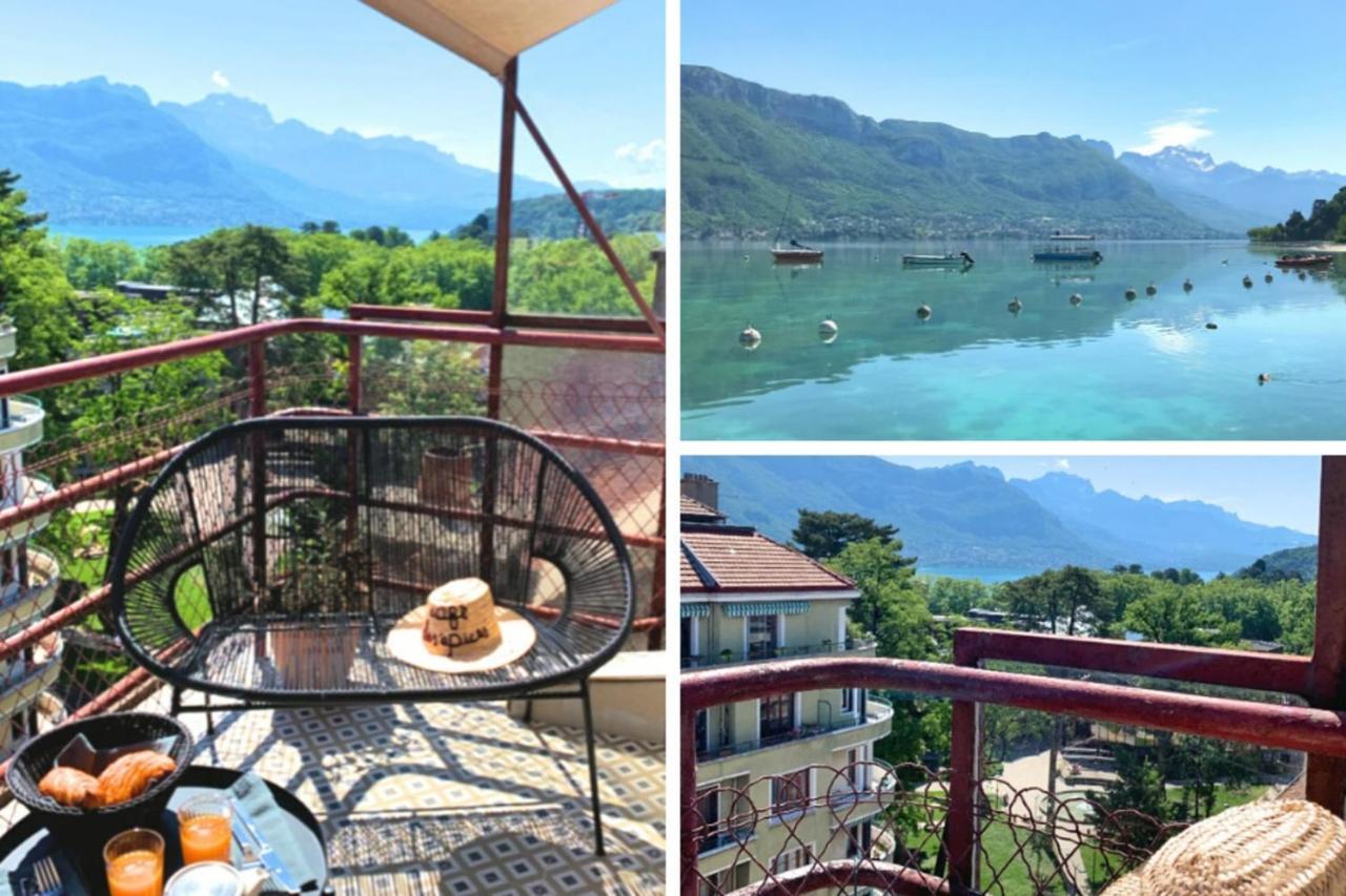 Up There "Apartment 200M From The Lake Terrace Lake View Annecy Luaran gambar